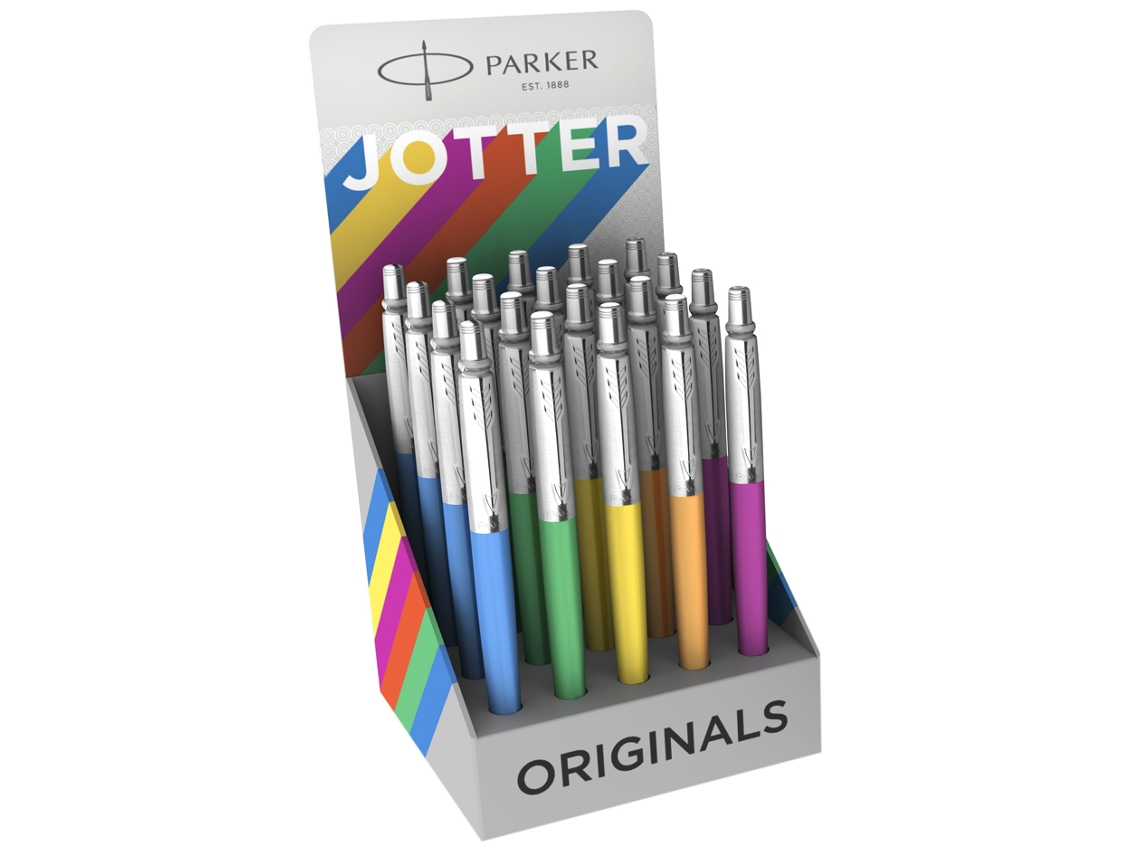 Caneta Esferográfica Retrátil PARKER Jotter Originals Display de 20