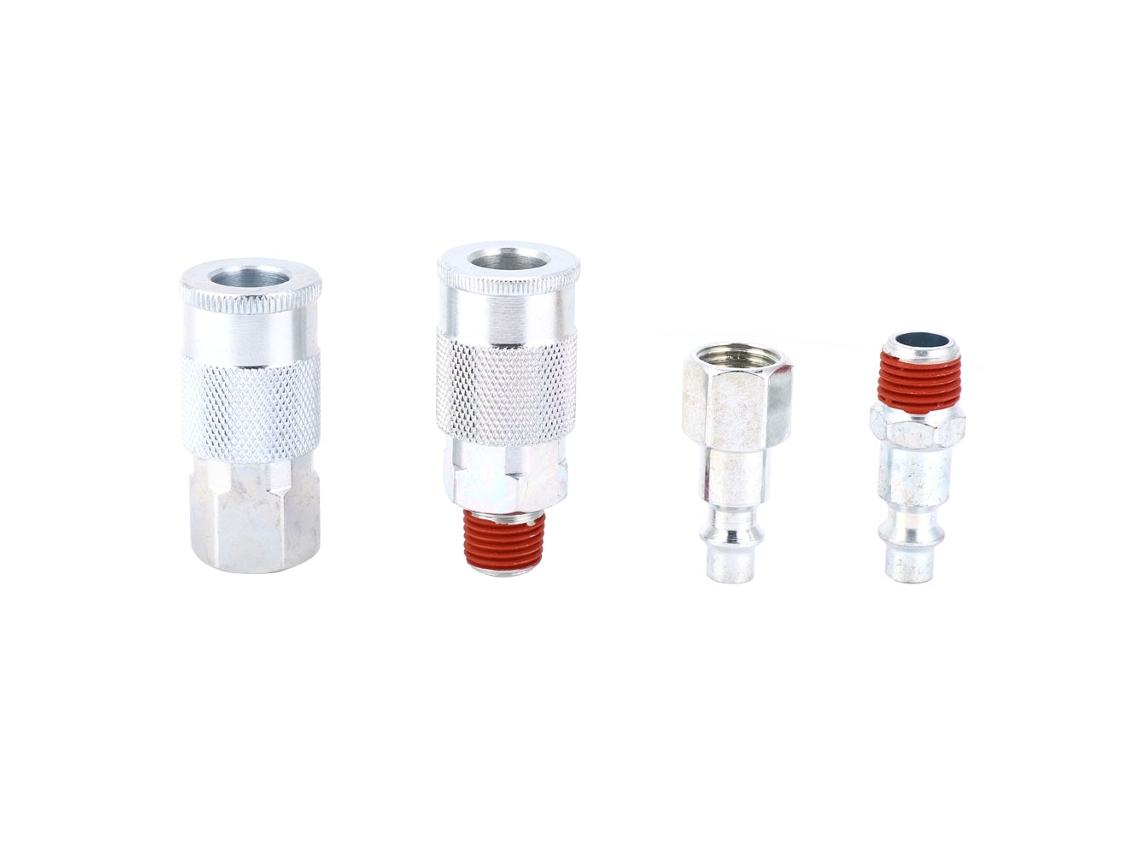 Laxiscreed Kit De Encaixe Rápido Npt 1/4 Em Ferro Galvanizado Para Conexões Seguras