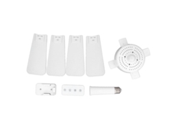 Lâmpada Ventilador Tomada 4 Pás Led YURU