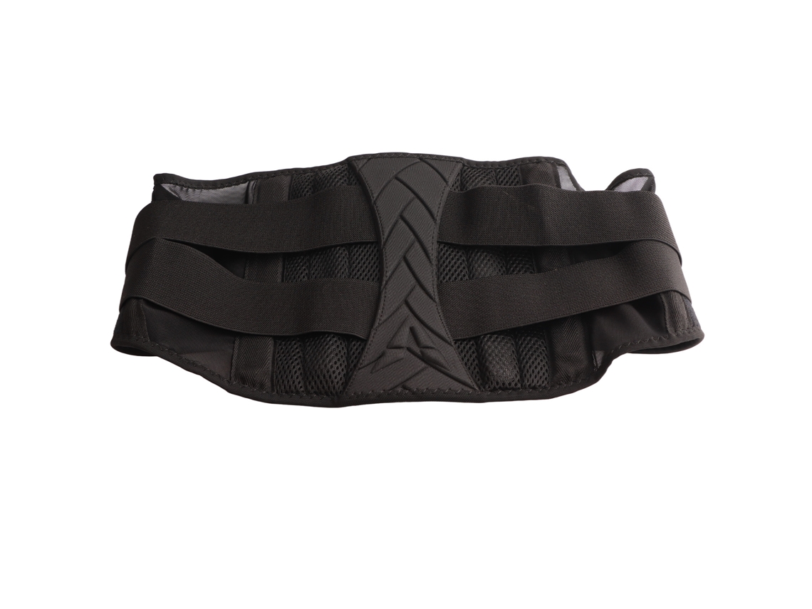 Cinto De Musculação Com Suporte Lombar Em Formato De V, 5 Placas De Aço, 2 Molas, Respirável, Ideal Para Agachamentos E Musculação. Aquaforge