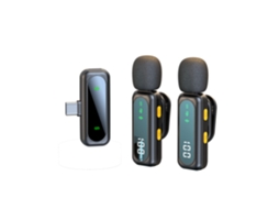 Microfone Lapela S/fio Henten Home Para Iphone E Android