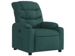 Recliner Chair, Recliner Chairs Vidaxl Verde Tecido
