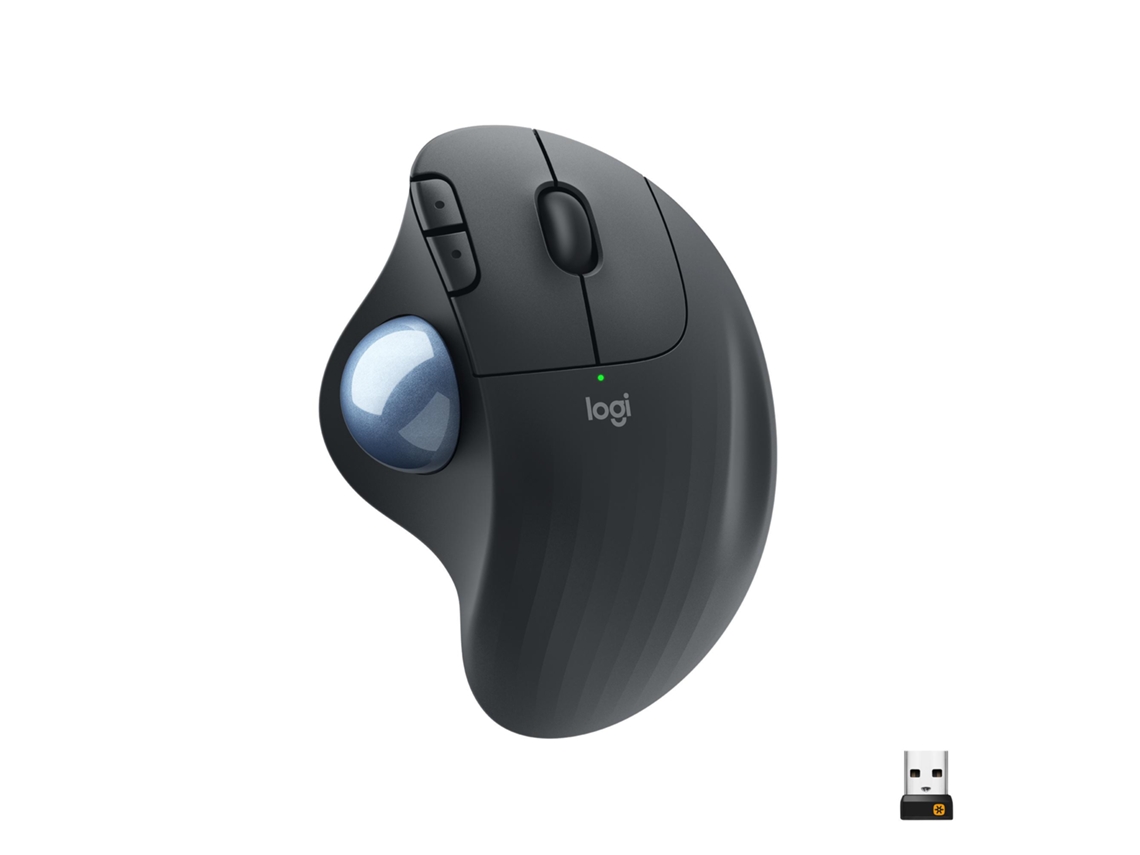 Logitech Ergo M575 Rato Mão Direita Rf Wireless+Bluetooth Trackball 2000 Dpi