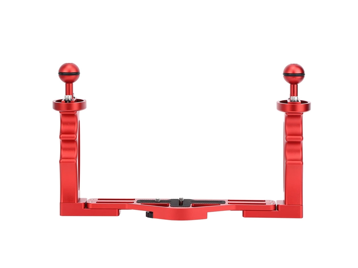 Suporte Duplo Metal Acouto para Lanterna Mergulho, Estabilizador