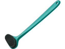 Escova De Banho Cabo Longo 1 Peça, Acessório Prático Para Esfoliação E Limpeza Corporal, Estilo E Cor Aleatórios Para
