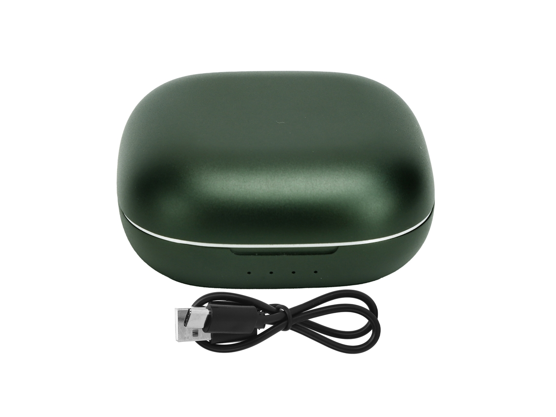FONE Mali Bluetooth sem fio com redução de ruído para esportes iOS/Android verde M20
