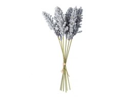 Buquês de Flores Artificiais Baunilha Espiga Azul Claro Decoração LAXISCREED
