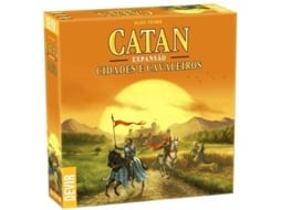 Jogo de Tabuleiro DEVIR Catan Cidades e Cavaleiros (0,936 kg - 29,5 x 29,5 x 7,2 cm - Idade Mínima: 12)