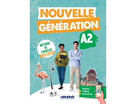 Livro Nouvelle Generation A2 - Livre Cahier Didierfle.App de Carla Baracco e Luca Giachino (Francês)