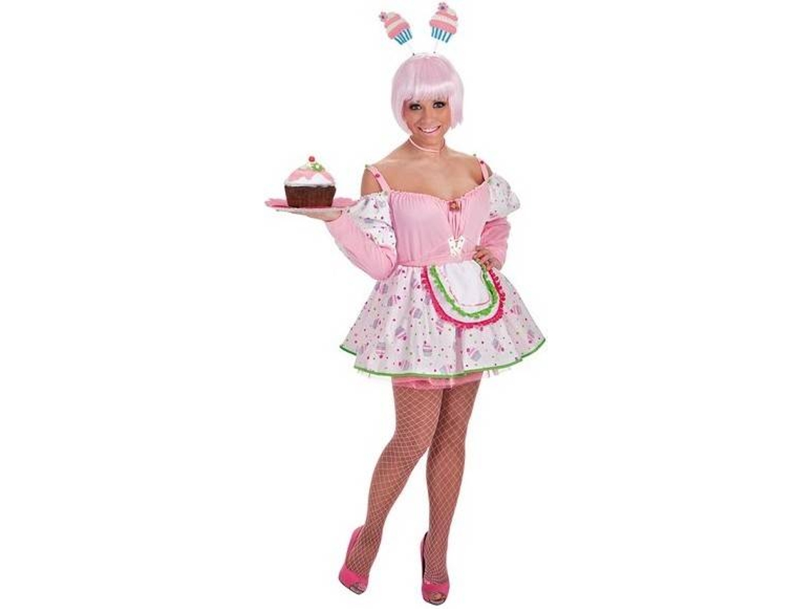 Fato de Mulher TOPDISFARCES Cup Cake (Tam: M/L)