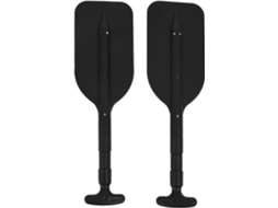 Conjunto de 2 remos telescópicos SFUSHOS para caiaque, esqui aquático, canoagem