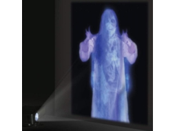 Tela de projeção traseira para decorações virtuais de Halloween e Natal em fachadas LAXISCREED