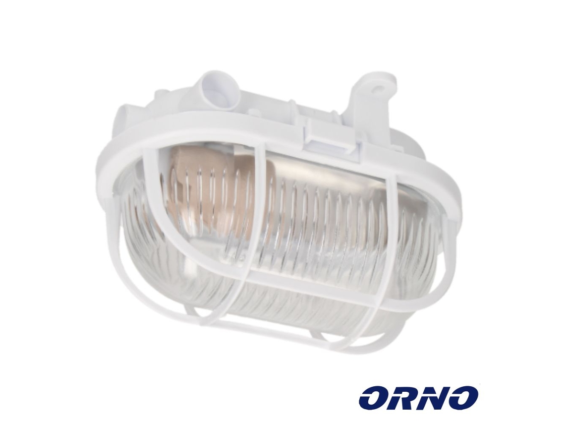 Aplique Olho de Boi E27 Ip54 Branco DIV