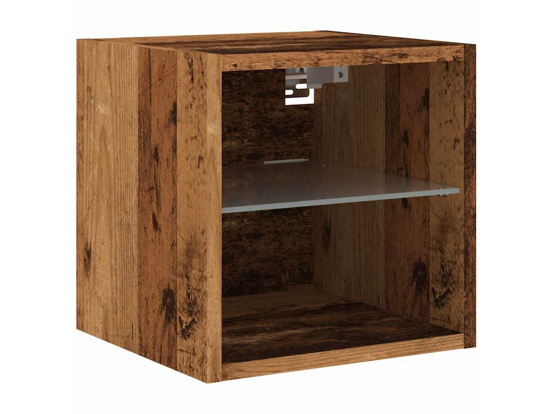Tv Wall Cabinet, Tv Wall Cabinets Vidaxl Marrom Madeira Processada (n/a)