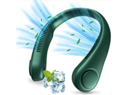 Ventilador de Pescoço, Recarregável USB, 2 Velocidades AQUAFORGE