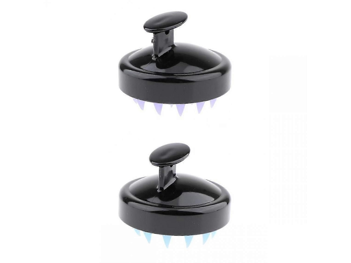 2 Peças De Silicone Pente De Massagem Capilar Para Bebês