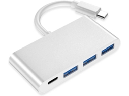 Adaptador de um para Quatro, Hub Tablet Portátil Escritório STELASPLEN