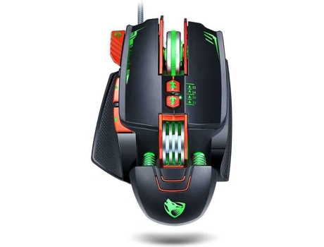 Rato Gaming T-WOLF V9 (3.200 dpi - Preto)