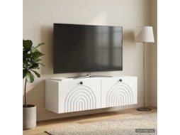 Vidaxl Gabinete De Tv De Parede Branco 98 X 31 X 30 Cm