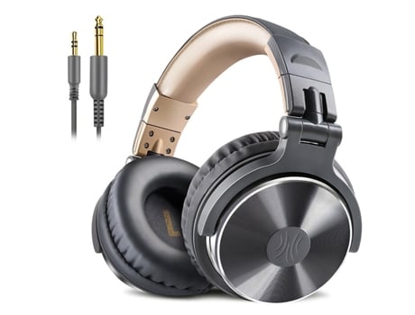 Auriculares ONEODIO Wired Professional Studio Pro Dj Auriculares com Microfone