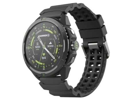 Smartwatch Esportivo Gps Resistência À Água 5atm Watch 2 Preto Hammer