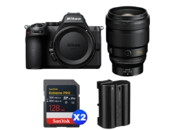 Z5 Ii + 135mm F/1.8 S Plena + 2 Sandisk 128gb Extreme Pro Uhs ii Sdxc + Nikon En el15c + Ebook “20 Dicas para Fotos Que Impressionam” NIKON