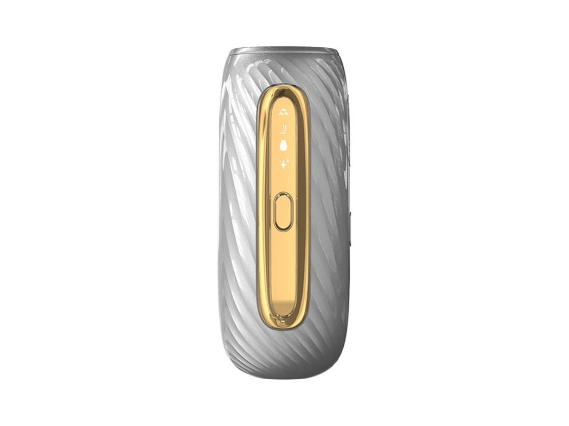 Depilação Com Luz Pulsada Ipl Com Rejuvenescimento Da Pele Indolor 3 Modos E 2 Opções Para Depilação Do Corpo E Rosto Yizhood (cinza)