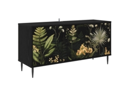 Vidaxl Gabinete Para Tv Rhenen 102 X 33 X 51 Cm Carvalho Preto