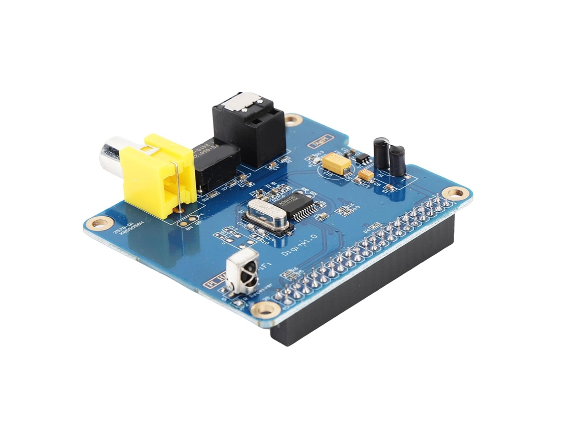 Placa de Som Digital Zunate Hifi I2S SPDIF, Saída Coaxial para 2 B+ A+ 1 Placa de Expansão