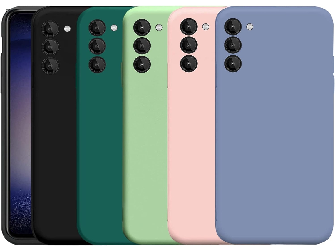 Capa Proteção Câmera Flexível Para Samsung Galaxy S23 Hongwe. Anti-riscos Multicor