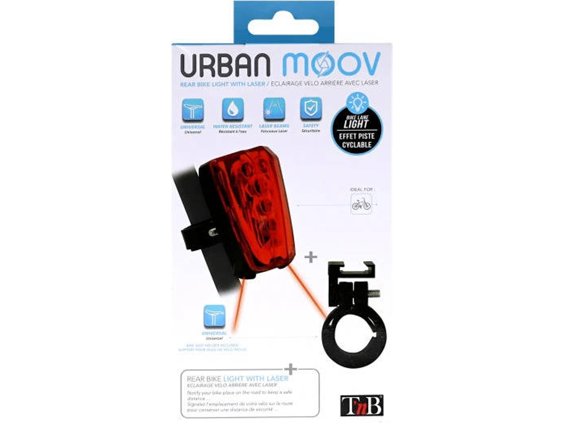 Luz Traseira Scooter/Bike URBAN MOOV Worten.pt