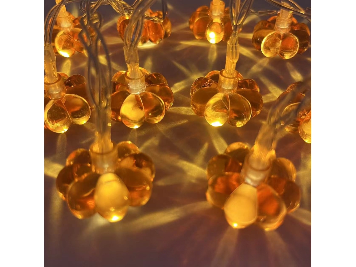 Cordão De Luzes De Fada Versáteis, Luzes Led Suaves E Quentes Para Decoração De Interiores E Exteriores, Luzes Noturnas A Pilhas, Perfeitas Para O Hal
