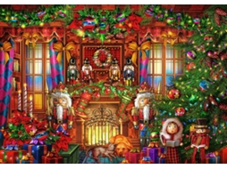 Quebra Cabeça Bluebird Natal Interior 2000 Peças Bluebird Puzzle