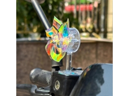 Enfeite De Bicicleta Com Moinho De Vento Giratório Para Decoração De Veículo Elétrico E Vento Nostalgia88