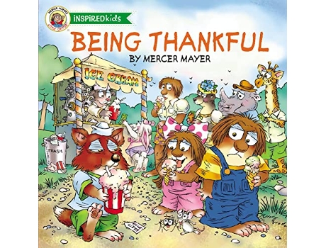 Livro Being Thankful de Mercer Mayer (Inglês)