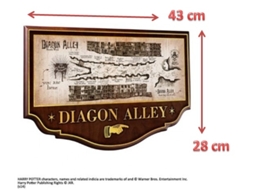 Placa Beco Diagonal THE NOBLE COLLECTION