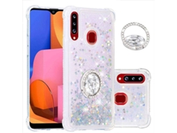 Capa Samsung Galaxy A20s HONGWE. Prateado
