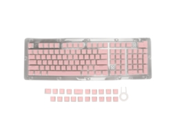 Teclas Pbt Pudding 130 Keys Oem Height Translucent Diy Teclado Mecânico Rosa | S/MARCA