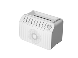 Difusor Aroma Chamas Bluetooth, Umidificador Ruído Branco Sfushos (branco Versão Inglês)
