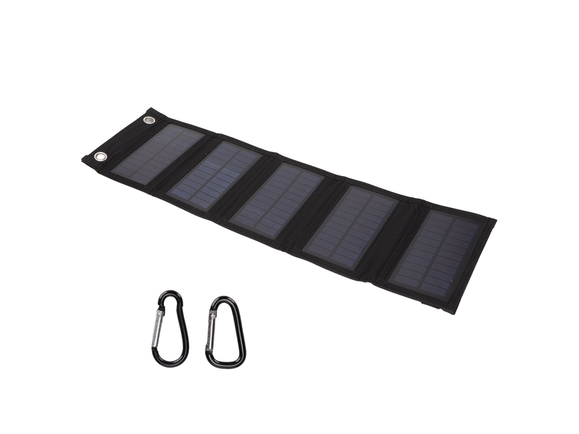 Carregador Dobrável Movido A Energia Solar, Com Alta Eficiência De Conversão E Adequado Para Diversos Cenários Ao Ar Livre.