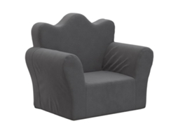 Kids' Sofa, Kids' Sofas Vidaxl Antracite Poliéster (n/a)
