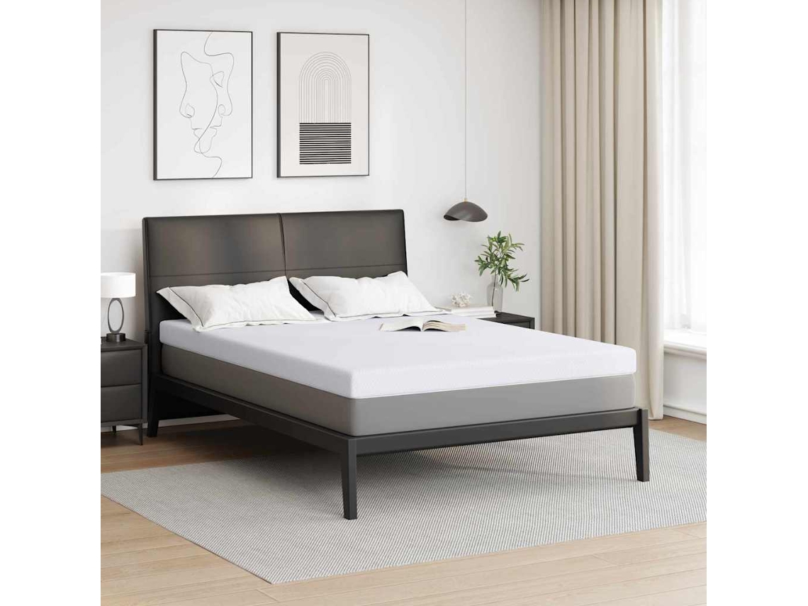 Vidaxl Protetor De Colchão De Espuma Viscoelástica 140 X 190 Cm Thick