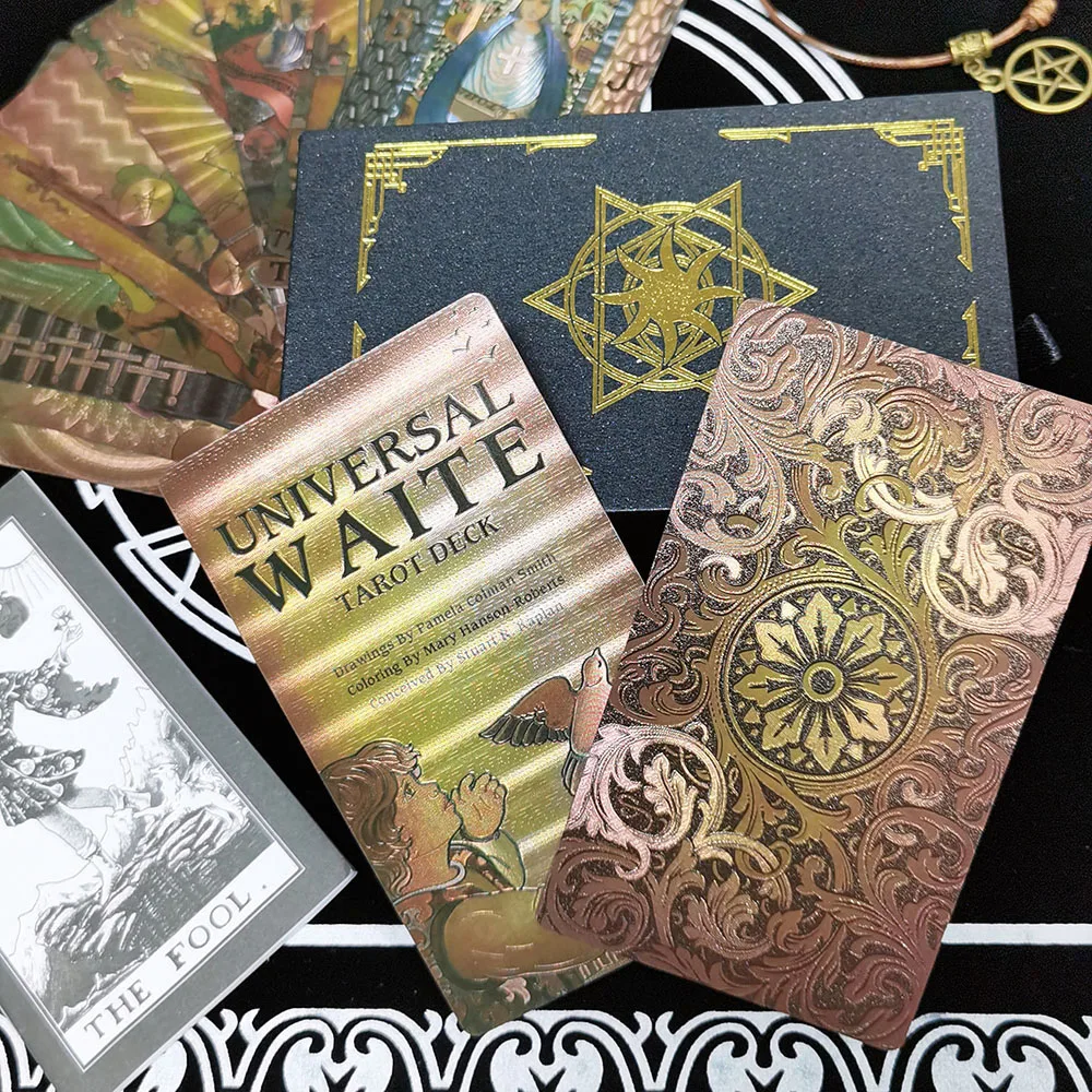 Conjunto De Cartas De Tarô Para Jogo De Mesa Em Pvc, Ideal Para Adivinhação.