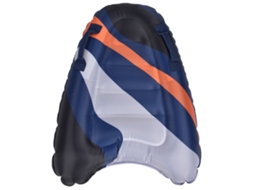 Prancha De Bodyboard Inflável Portátil Para Piscina, Praia E Uso Infantil Adulto, Com Listras Azuis. -aquaforge