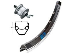 Exal Zx19 Qr Dynamo Shimano Dh3N30 Front