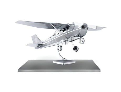 Avião Cessna 172 Maquete Em Metal Metal Earth