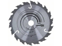 Disco de Serra Circular BOSCH Speedline Madeira 130x16x2.0 mm - 18