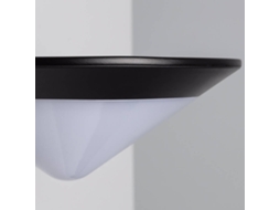 Candeeiro LED LEDKIA Solar (Preto - LED Integrado - 3 W)