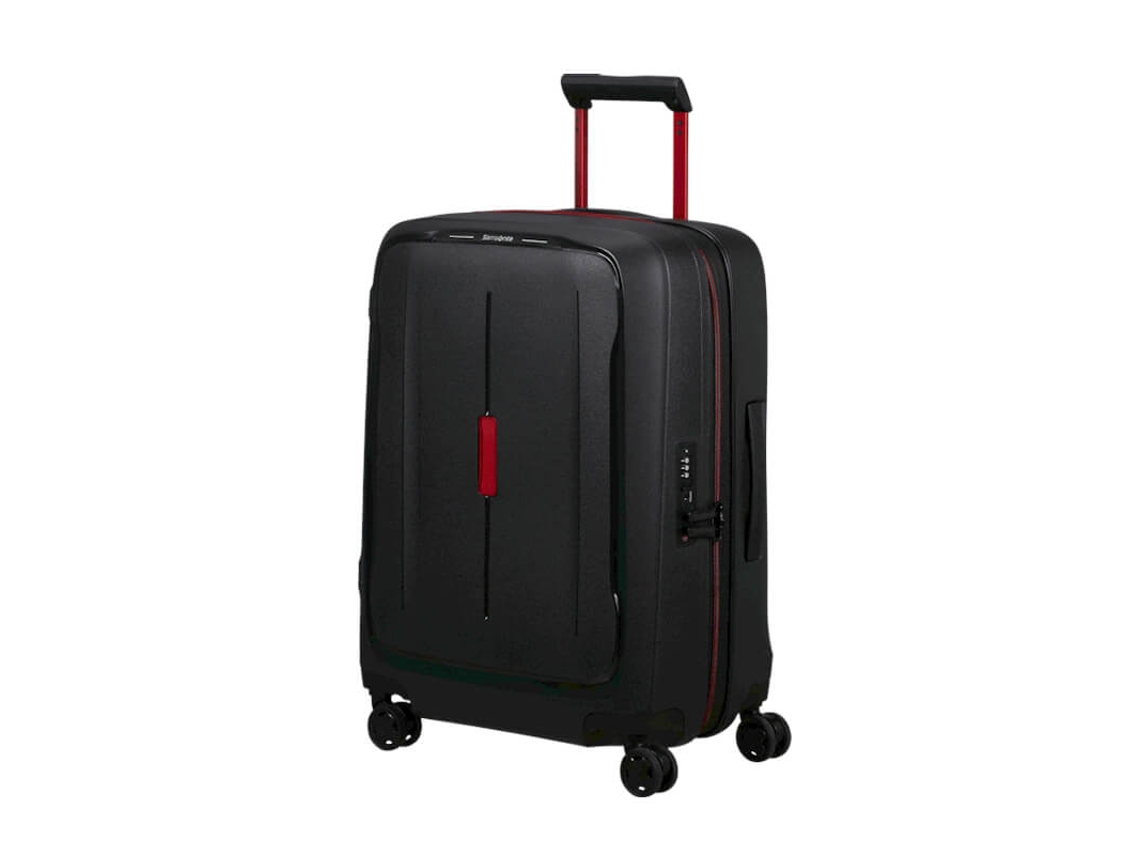 Samsonite Mala De Cabine 55cm 4r Exp. Essens Preto / Vermelho