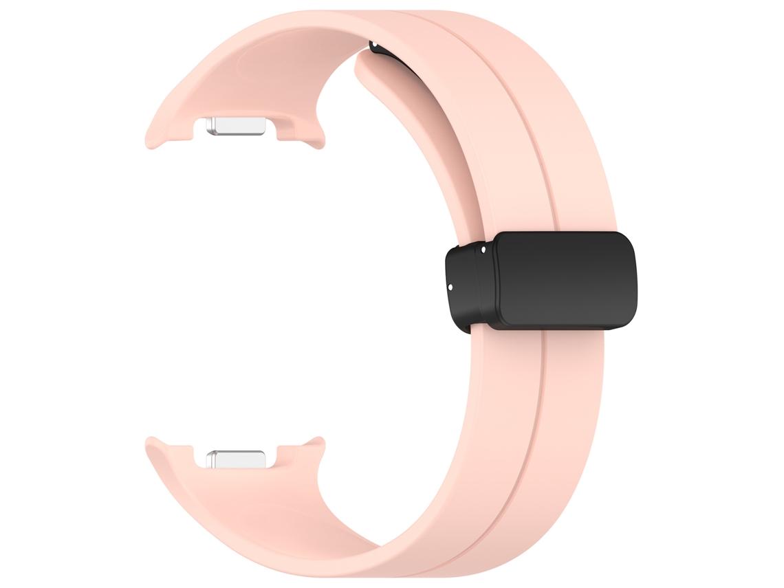 Pulseira Compatível Com Samsung Galaxy Watch9, Pulseira Desportiva Em Silicone Macio. Rosa Hexinyigjly